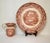 1950s Mason's Vista Round Gallery Tray and Small Pitcher - 2 Pieces For Sale - Image 9 of 10