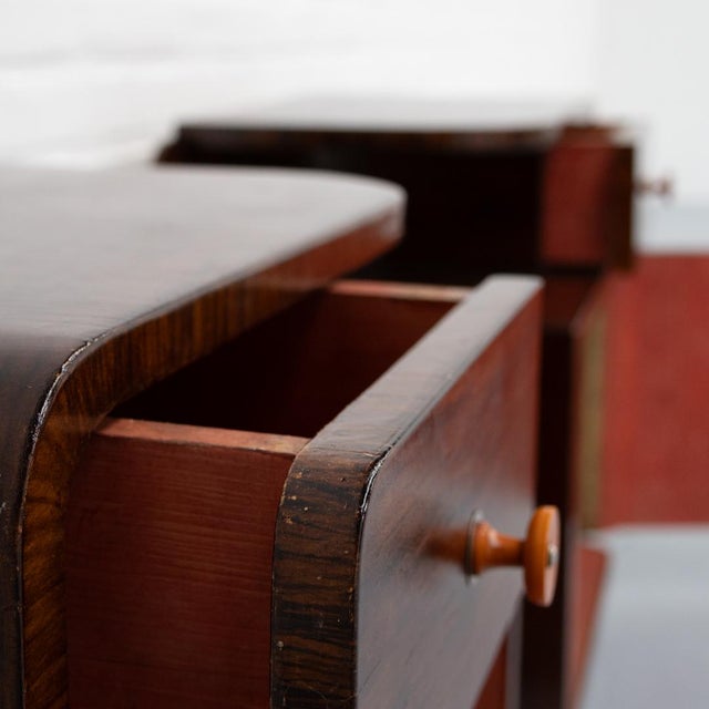 Art Deco Bedside Tables, 1920s, Set of 2 For Sale - Image 10 of 18