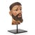 POLYCHROME CARVED HEAD OF CHRIST FROM A PASSION FIGURE Probably Spain, circa late 17th to early 18th century 13 1/8" H x 6...