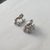 2 Carat Knot Style Diamond Baguette Clip On Earrings, 2 Pieces For Sale - Image 4 of 4