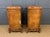 Tall Burr Walnut Pedestal Cupboards, 1910, Set of 2 For Sale - Image 11 of 18