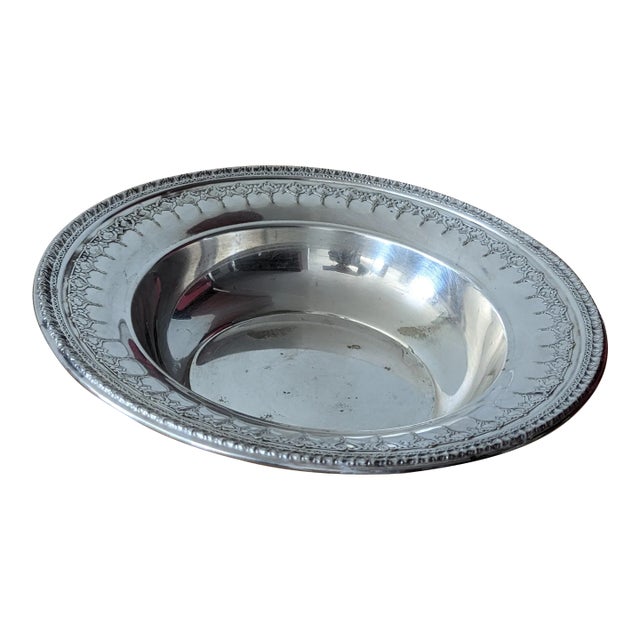 1920s Reed & Barton #1202 Medium Serving Bowl For Sale