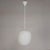 Height: 90 cm (can be easily shortened). ø: 26 cm. height of glass globe: 30 cm. the lamp is fitted with new wiring and a...