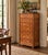 19th Century French Faux Bamboo Semainier – Seven-Drawer Pine Chest with Marble Top Origin: France Period: Late 19th...