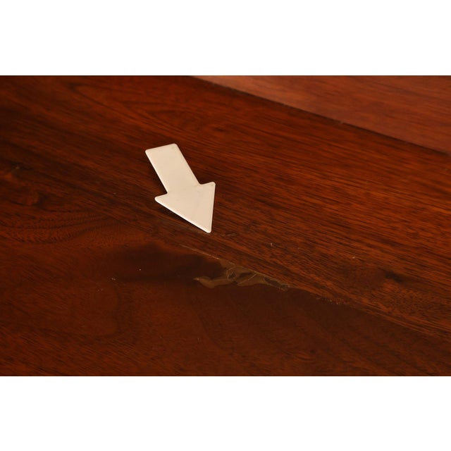 E.A. Clore Custom Walnut High Chest For Sale - Image 18 of 18