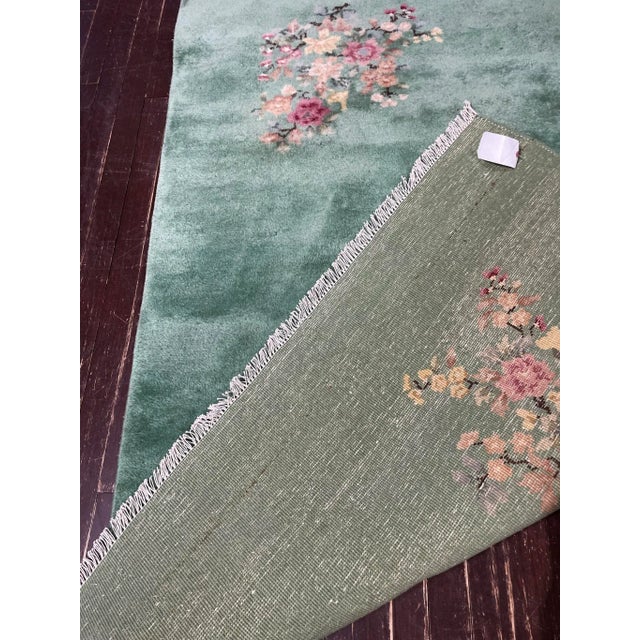 Mid 20th Century Antique Art Deco Chinese Rug, 3'1" X 5; For Sale - Image 5 of 9