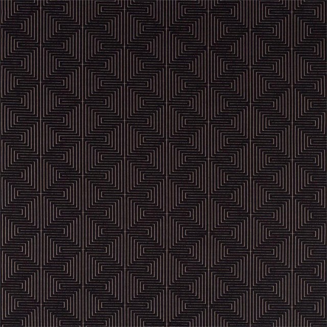 Harlequin Concept Fabric in Onyx - a Sample For Sale