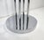 Metal Verner Panton Syled Chrome Coat Hat Rack For Sale - Image 7 of 9