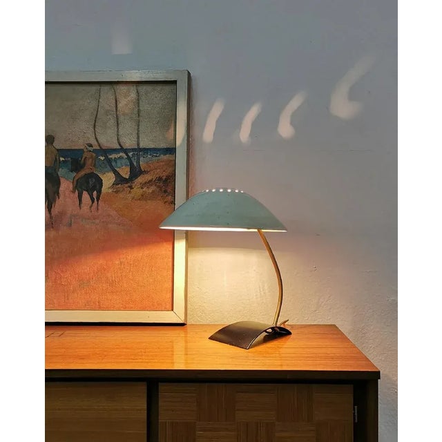Metal Mid-Century Bauhaus Model 6840 Desk Lamp by Christian Dell for Kaiser Idell / Kaiser Leuchten, 1950s For Sale - Image 7 of 11