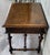 20th Century Spanish Baroque Style Oak Side Table For Sale - Image 4 of 13