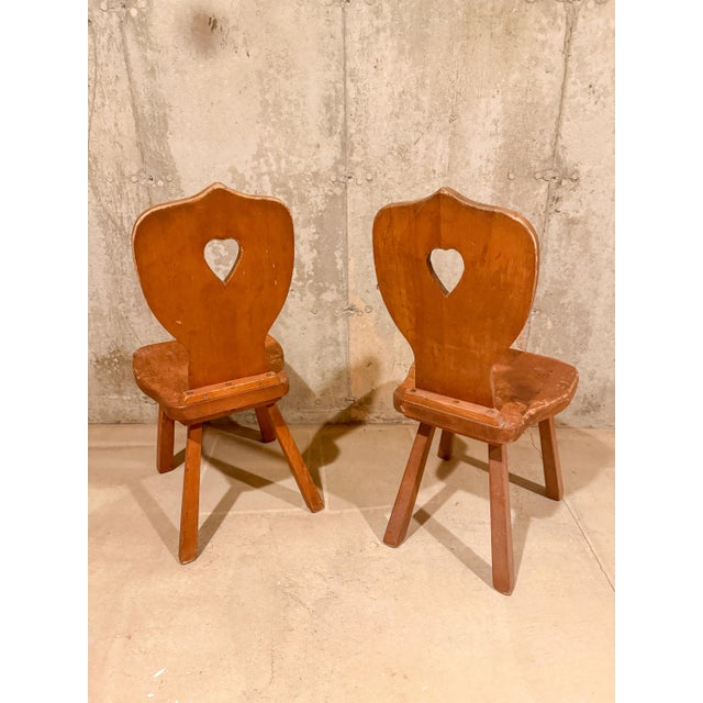 Traditional antique mountain chair from Vermont. Crafted from maple, this example has developed a beautiful patina over...