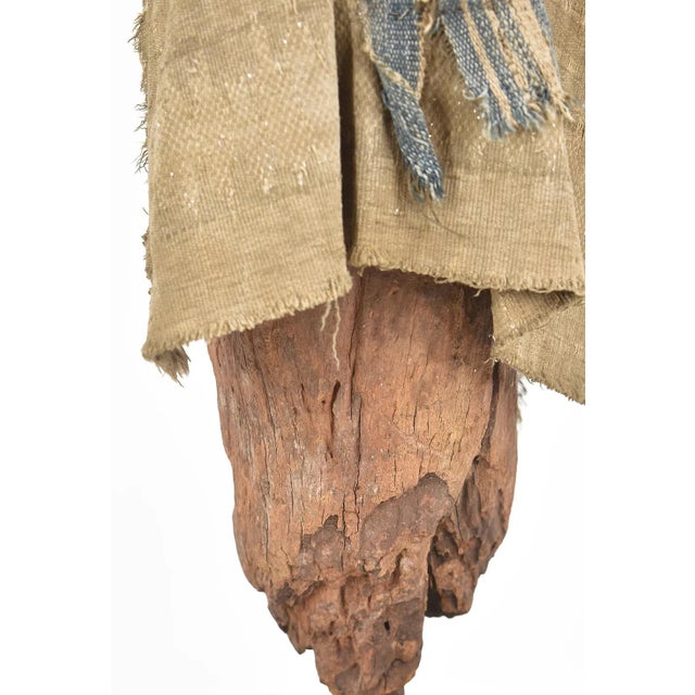 Wood Early 20th Century Toma Standing Wood Figure Guinea For Sale - Image 7 of 7