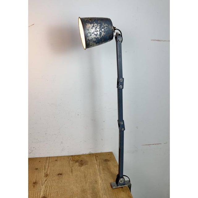 Vintage Industrial Adjustable Table Lamp from Memlite, 1960s For Sale - Image 18 of 18