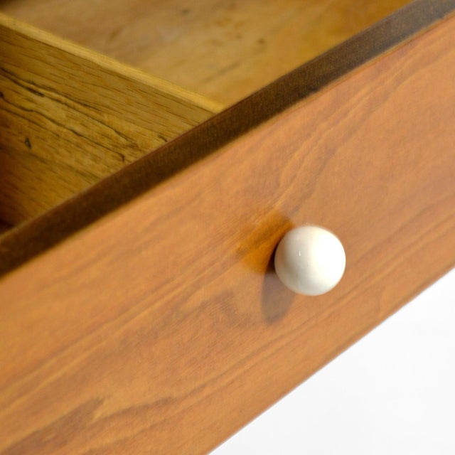 Wood Mid 20th Century Kipp Stewart & Stewart MacDougall Nightstand by Drexel For Sale - Image 7 of 10