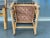 Vintage Mid-Century Ranch Oak Leather Strapped Arm Chairs - A Pair For Sale - Image 9 of 11