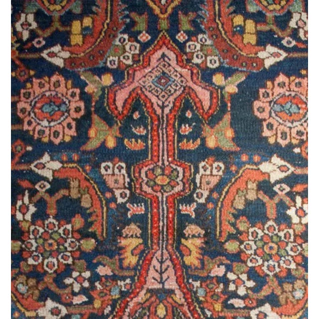 Tribal Early 20th Century Persian Malayer Rug For Sale - Image 3 of 6