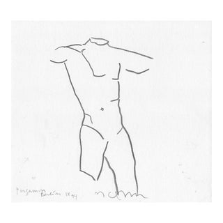 1994 Norbert Voelkel Sculpture Study, Berlin For Sale