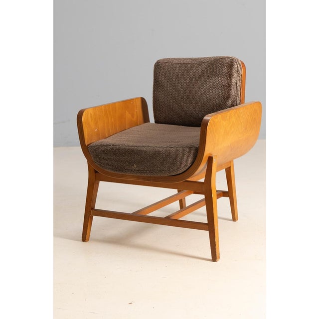 Mid-Century Modern Armchairs, France, 1970s, Set of 4 For Sale - Image 3 of 6