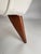 Set of Perla Armchairs in Wood & White Fabric attributed to Guglielmo Veronesi, Isa, Italy, 1950s For Sale - Image 6 of 10