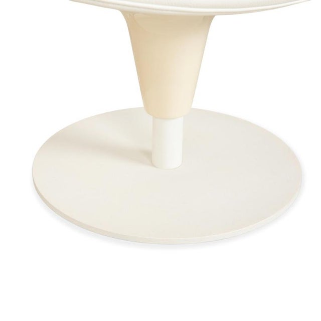 Set of Auckland Leather Chair with Footstool from Cassina For Sale - Image 12 of 18