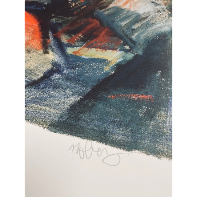 2004, Trio of Seated Men, Figurative Abstract, Iris Giclee, Artist Randy Moberg For Sale - Image 4 of 5