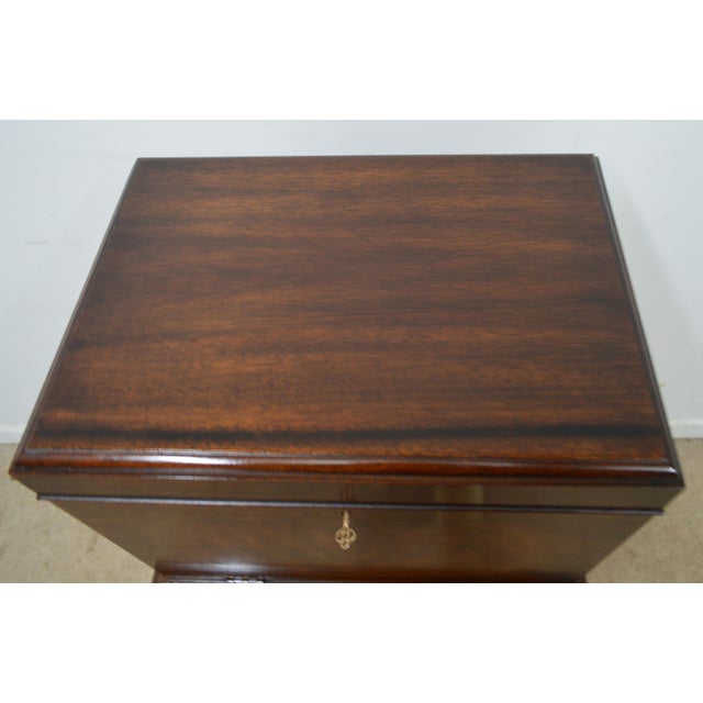 Henkel Harris Mahogany Silver Chest For Sale In Philadelphia - Image 6 of 12