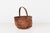 Wood Late 19th to Early 20th Century Hand-Woven American Splint Gathering Basket For Sale - Image 7 of 11