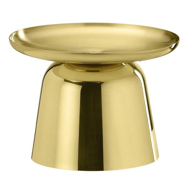 Contemporary Gil & Luc Flirt Collection Brass Vase by N. Duchaufour For Sale - Image 3 of 3