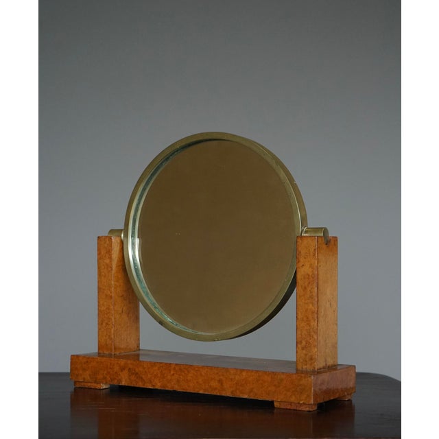 Art Deco Vanity Mirror by Émile-Jacques Ruhlmann, France, 1920s For Sale - Image 13 of 18