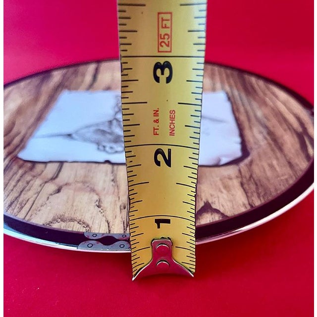 1990s Lynn Chase American Pages Porcelain Plates- Set of 5 For Sale - Image 12 of 12