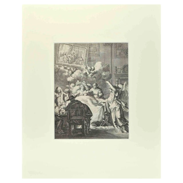Romeyn de Hooghe, La Manière de se Bien Preparer à La Mort, Etching, 1700 For Sale