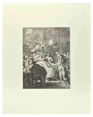 Romeyn de Hooghe, La Manière de se Bien Preparer à La Mort, Etching, 1700