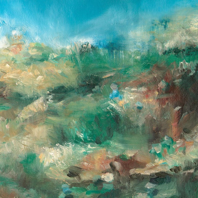 Sugar Pops No.1 Abstract Contemporary Landscape Painting For Sale - Image 6 of 6
