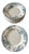 Terre De Fer Soup Plates from Louis Graves, 1890s, Set of 13 For Sale