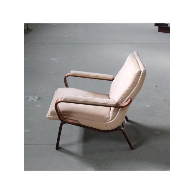 Vintage Light Armchair, 1960s For Sale - Image 3 of 13