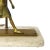 Vintage Neoclassical Marble Foot Table Lamp with Egyptian Warrior For Sale - Image 10 of 17