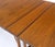 Teak Danish Mid-Century Modern Banquet Dining Gate Leg Maria Table 2pcs - A Pair For Sale - Image 11 of 12