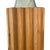 Art Deco Style Wooden Column Floor Lamps, 1970s, Set of 2 For Sale - Image 4 of 5