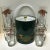 Holiday Georges Briard Ice Bucket, Ice Tongs With Original Tag and 10 Matching Tumblers-Set of 12 For Sale In Sacramento - Image 6 of 13