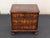 Mid 20th Century Theodore Alexander Style Inlaid Solid Wood 3-Drawer Bachelor’s Chest or Nightstand For Sale In Washington DC - Image 6 of 11