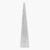 Stone Contemporary White Marble Obelisks - a Pair For Sale - Image 7 of 9