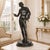 GRAND TOUR Italy, late 19th century "Narcissus" Patinated bronze | cast circa 1890-1910 Unmarked 24 3/4" H x 10" diameter...