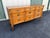 Neoclassical Vintage 9-Drawer Neoclassical Fruitwood and Burl Dresser For Sale - Image 3 of 12
