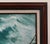 Paint Lydia Vercinsky Rough Sea In California Coast C. 1980 Painting For Sale - Image 7 of 7