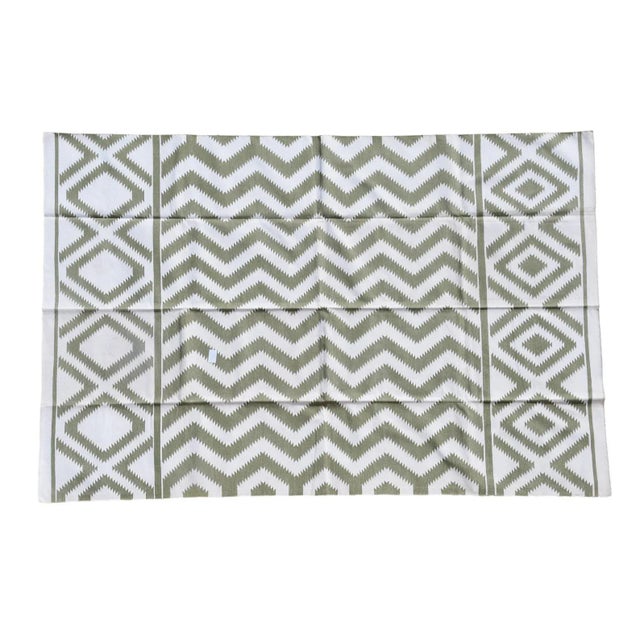 Not Yet Made - Made To Order Jytte Rug, 8x10, Olive For Sale - Image 5 of 5