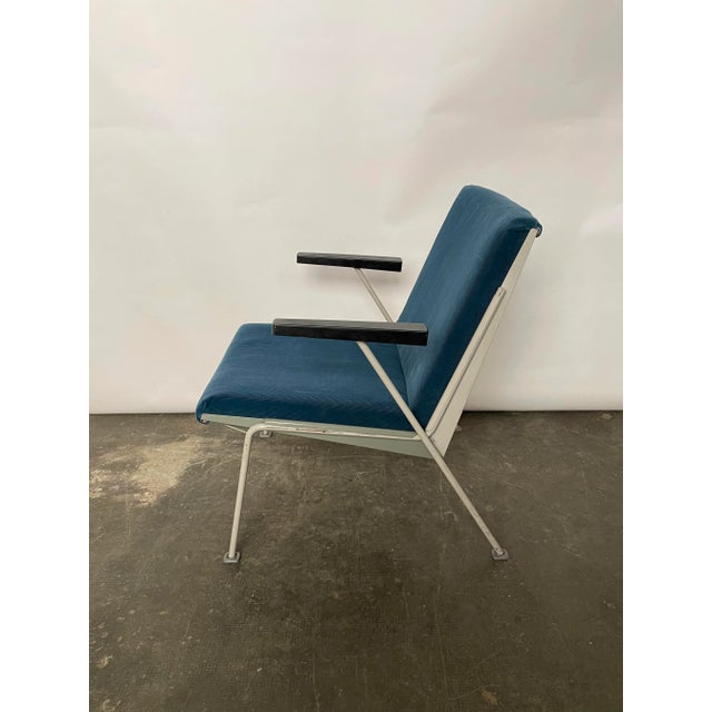 Blue Oase Lounge Chair by Wim Rietveld for Ahrend de Cirkel, 1958 For Sale - Image 12 of 14