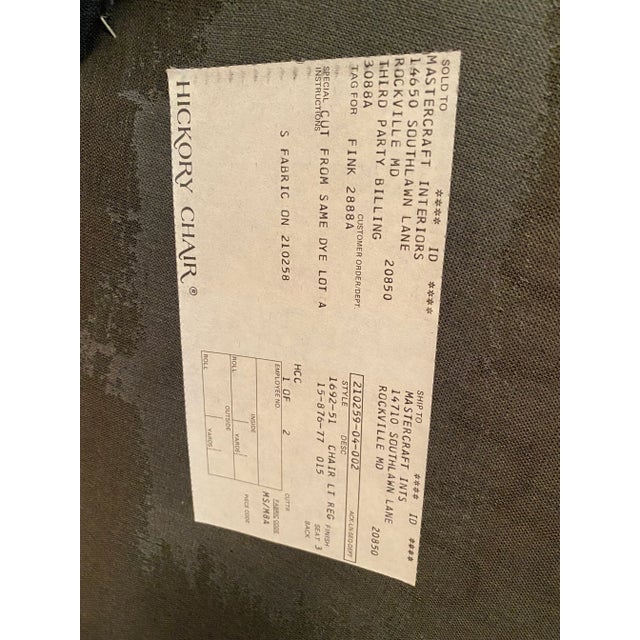 Hickory Chair Queen Anne Chairs - Set of 2 For Sale - Image 11 of 13