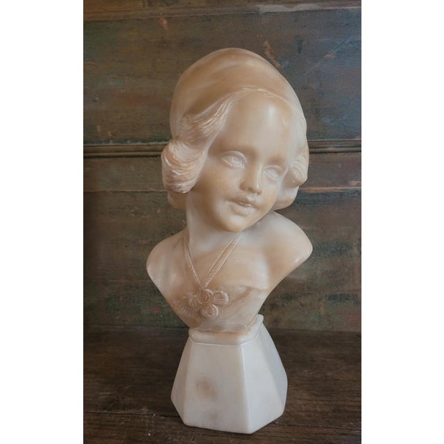 Antique Italian Bust by Giuseppe Bessi, 19th Century For Sale - Image 6 of 10