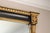 Vintage Gilt and Ebonized Carved Wood Frame Wall Mirror For Sale - Image 12 of 12