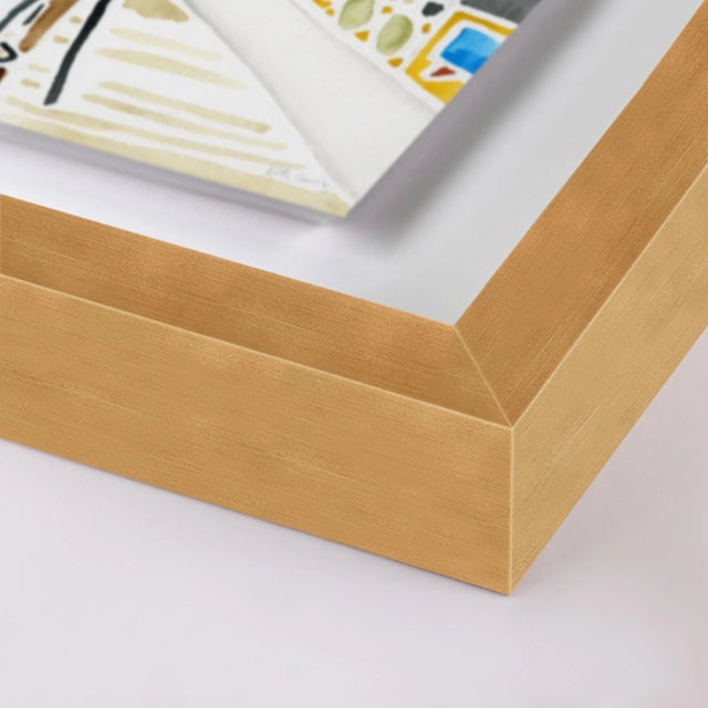 DESCRIPTION: Ready for Conversation by Kate Lewis in Gold Frame, Medium Art Print SPECIFICATIONS: Type: Giclée Art Print...